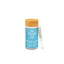 Photograph of product: Revelry - Sour Tangie - 3.5g Prerolls 7 pack