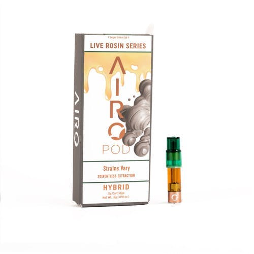 Photograph of product: Oreoz x White Runtz - 0.5g Live Rosin Cartridge