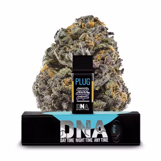 Photograph of product: Sugar Daddy Purple [I] DNA Pod | PlugPlay