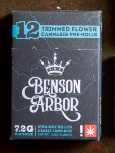 Photograph of product: PreRoll Pack - Benson Arbor 12pk - Chew Toy #13/ Where's My Bike - GREEN LEAF SPECIAL