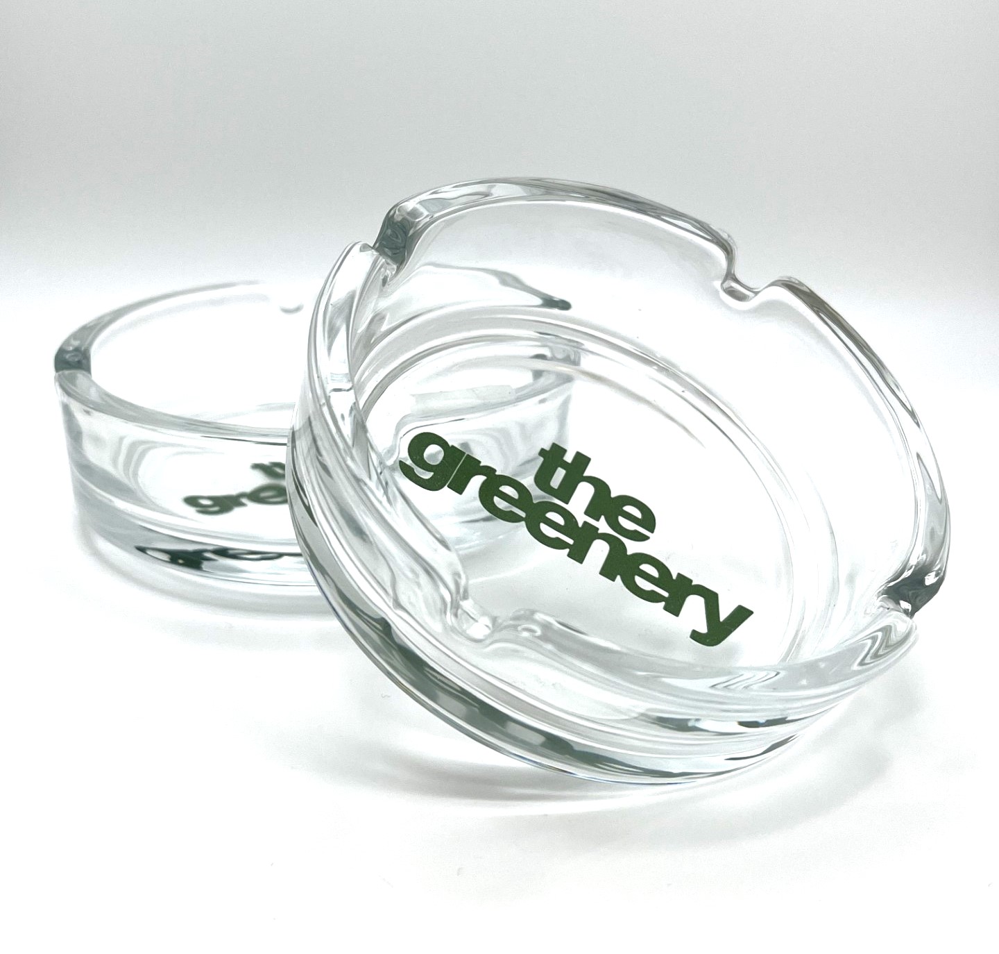 Photograph of product: The Greenery Glass Ashtray