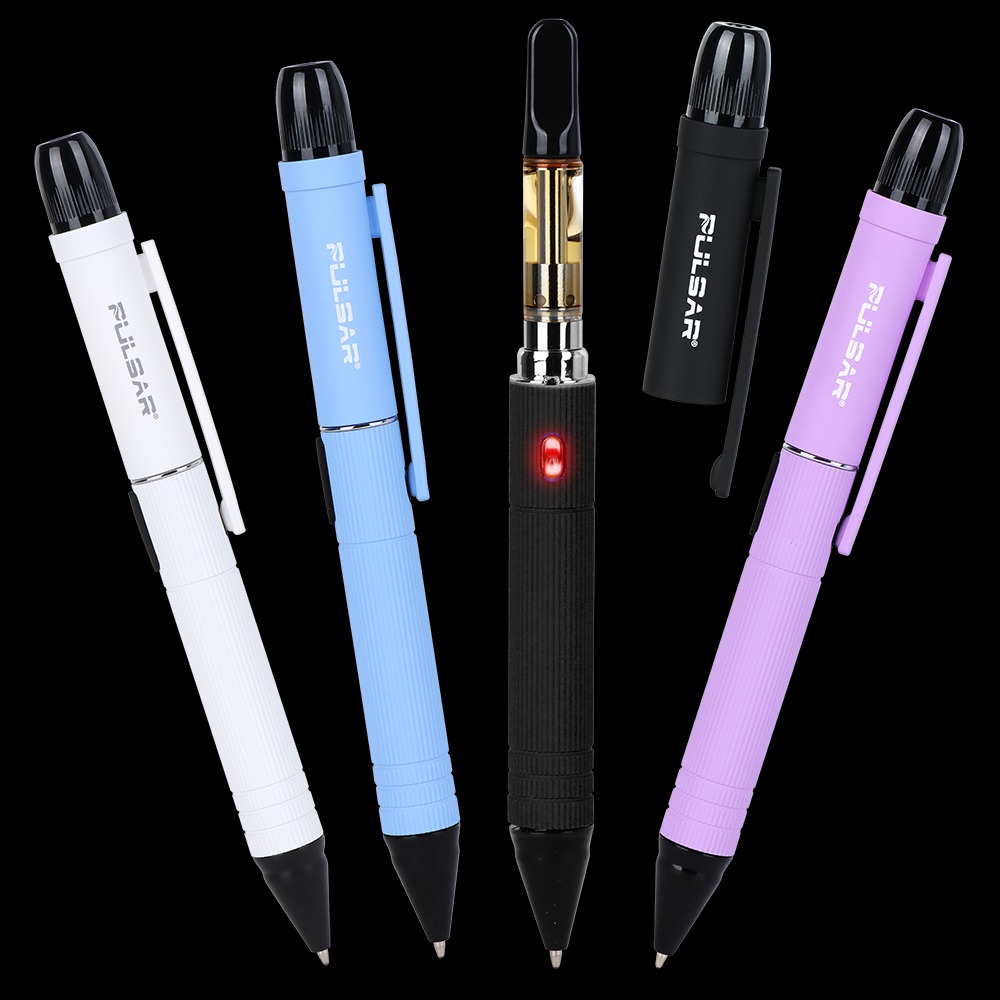 Photograph of product: Pulsar | Scribe Vape Pen | Multi Color Battery