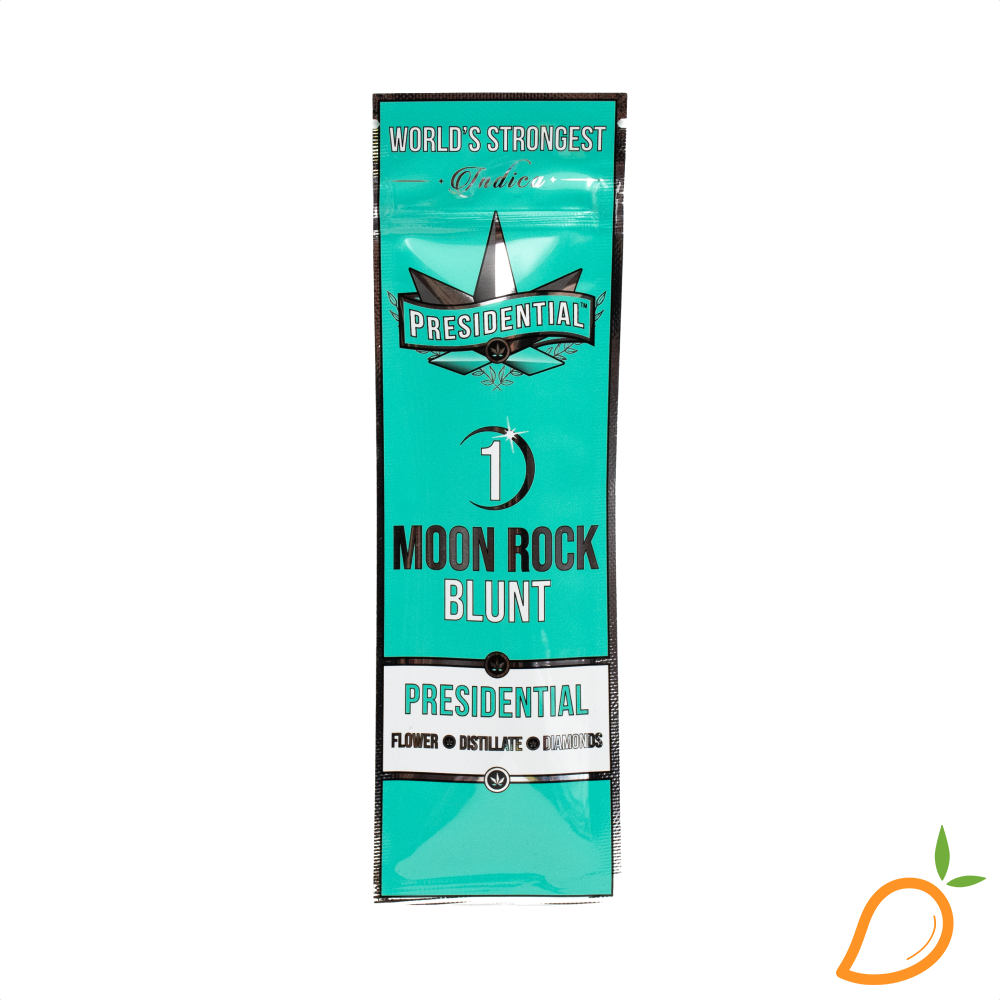 Photograph of product: 1.5g Presidential OG Moonrock Blunt Presidential