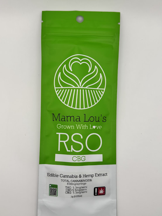 Photograph of product: Mama Lou's | RSO | CBG
