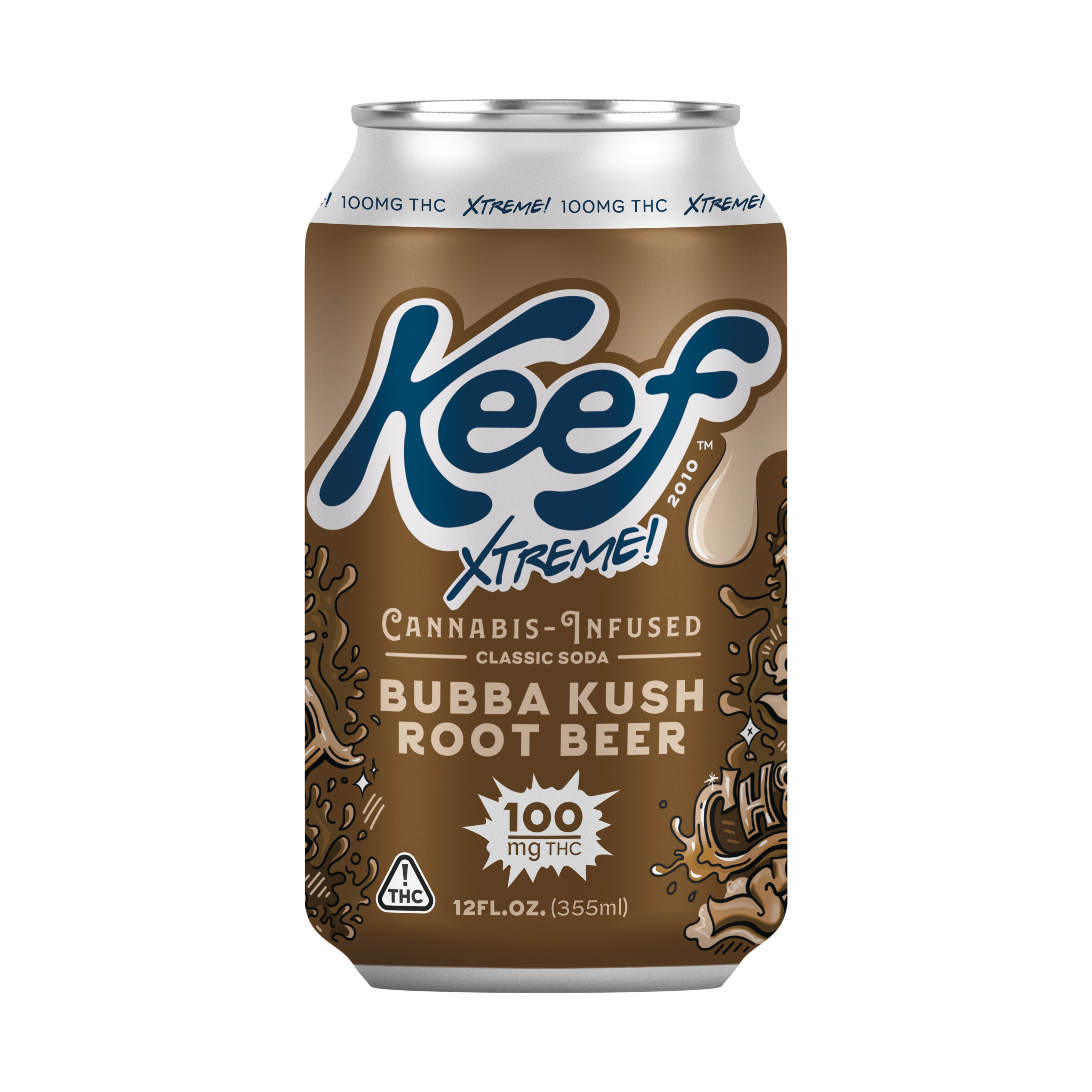 Photograph of product: Bubba Kush Root Beer 12fl oz | 100mg
