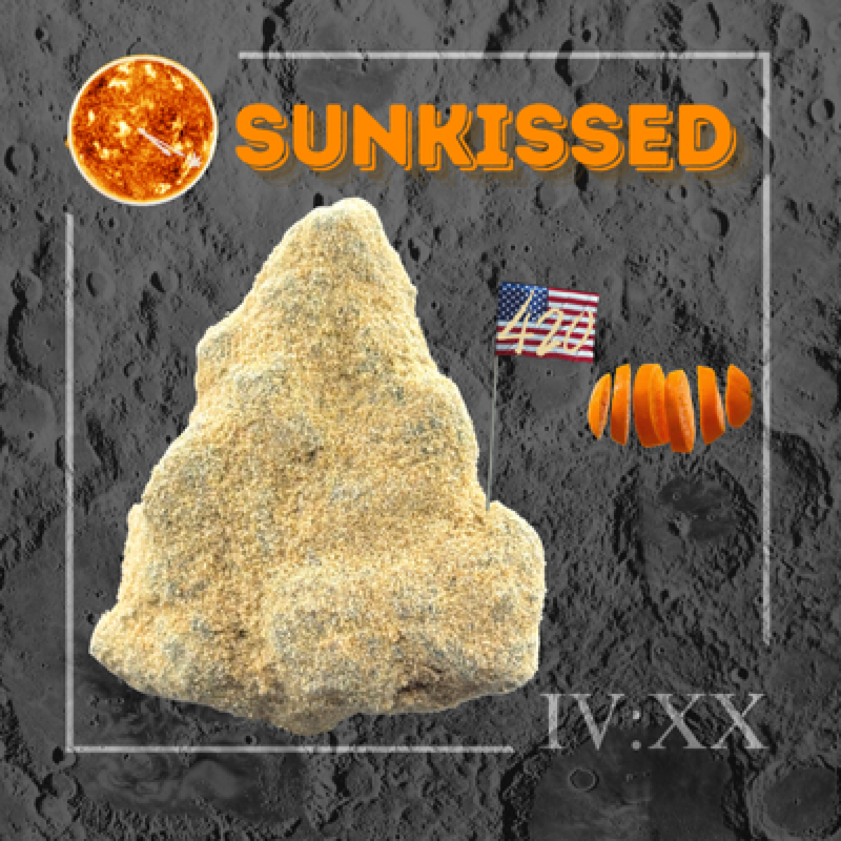 Photograph of product: Four20 | Sunkissed | Moonrocks - 3.5g
