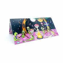 Photograph of product: ZZZ's Collective - King Size "Intergalactic" Slim Papers (32 Count + Filters)