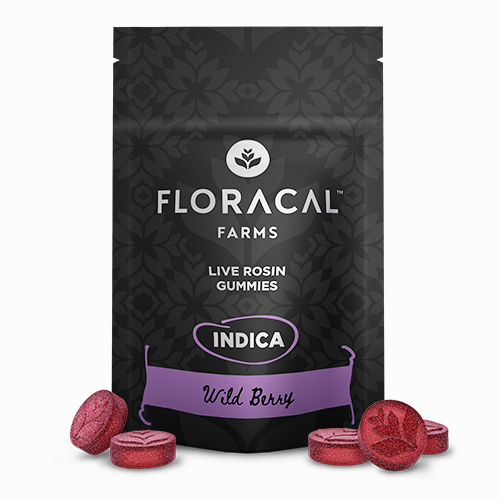 Photograph of product: FloraCal - Wild Berry 200mg Gummies