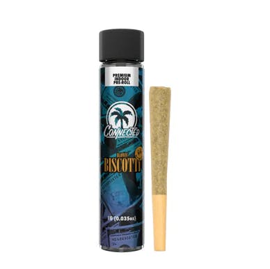 Photograph of product: 1g Biscotti Pre Roll