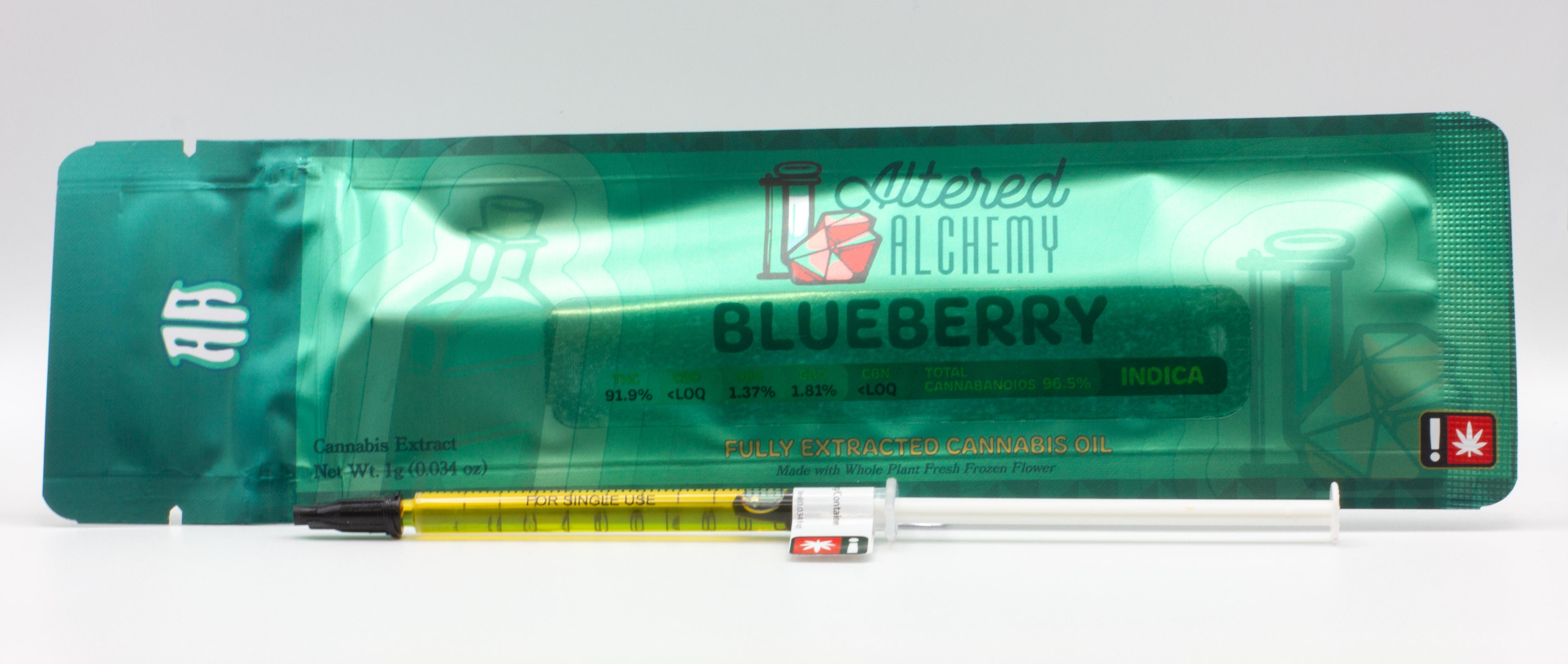 Photograph of product: Altered Alchemy FECO RSO | Blueberry