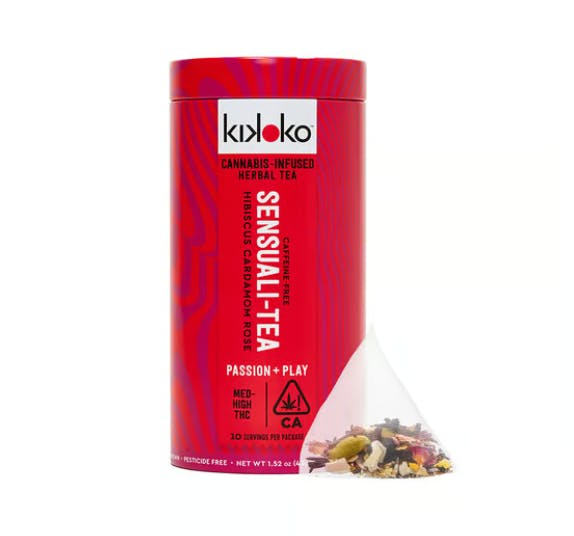 Photograph of product: KIKOKO - SENSUALI-TEA - 10 PACK - TEA BAGS