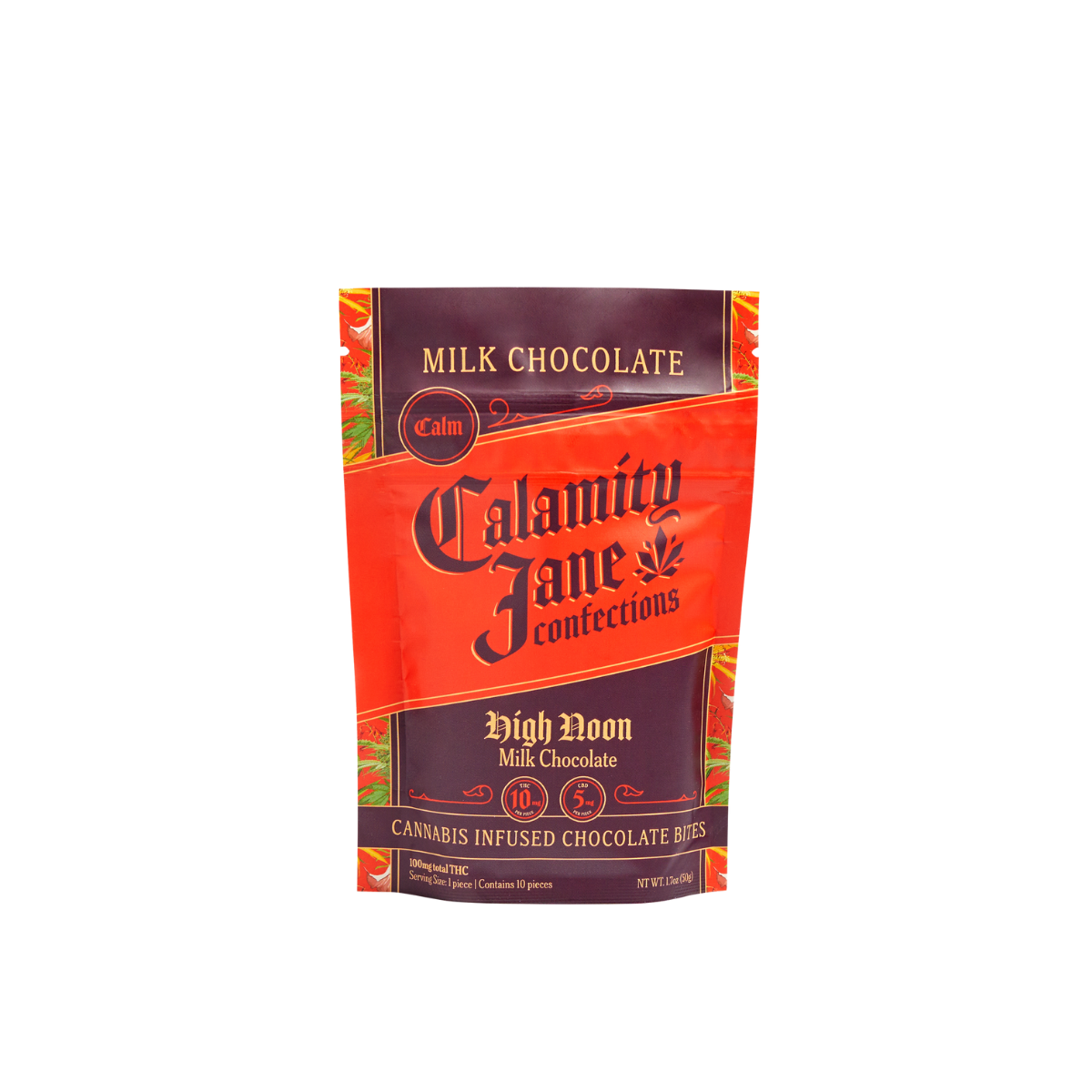 Photograph of product: Calamity Jane | High Noon | Milk Chocolate Bites (Calm)