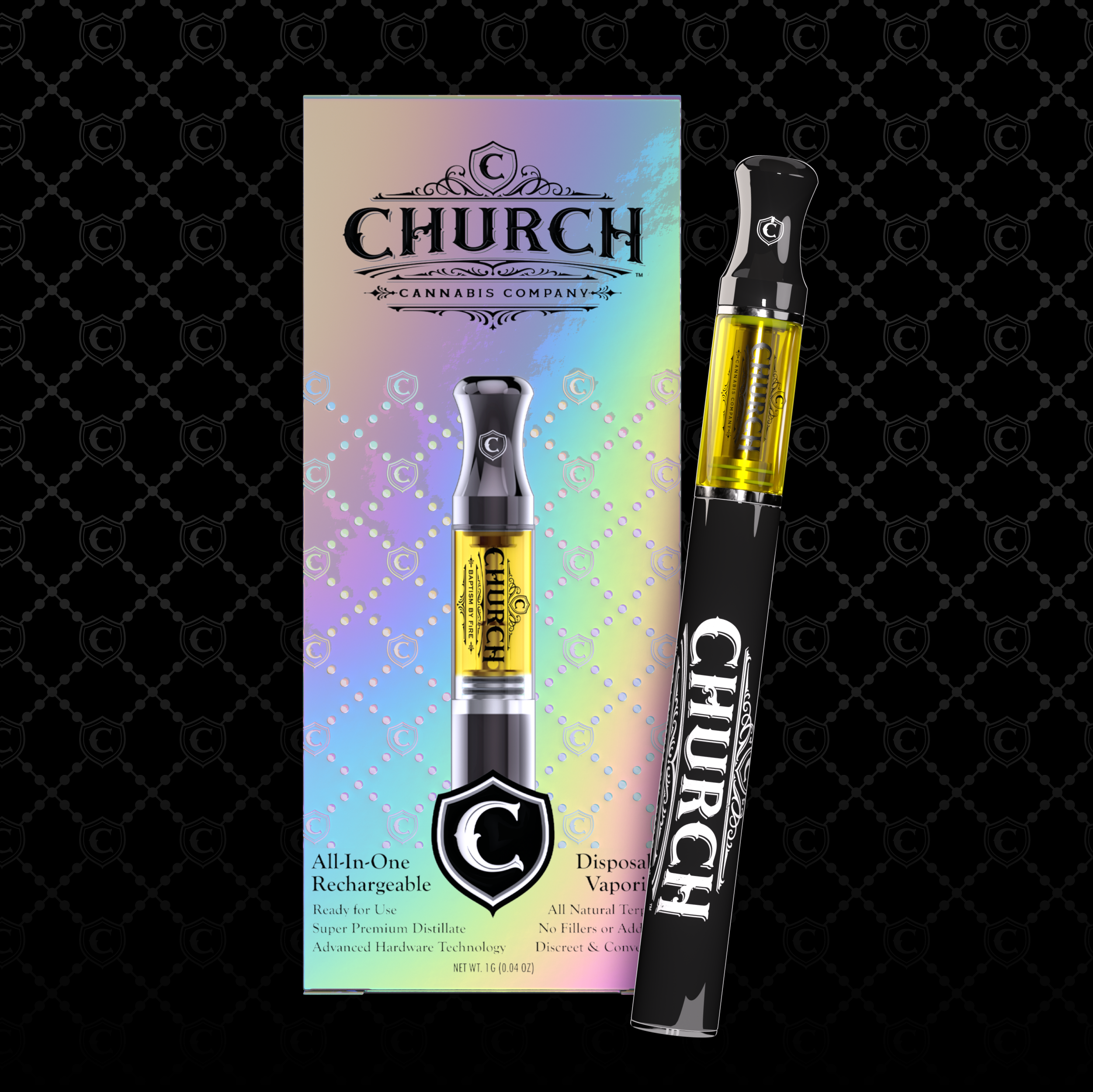 Photograph of product: Church - Divorce Cake Disposable (C2-B1)