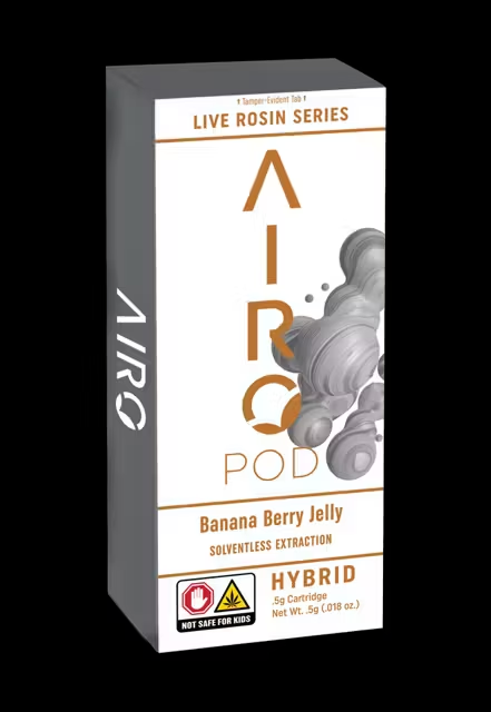 Photograph of product: Oreoz x White Runtz Live Rosin Cartridge 0.5g/500mg