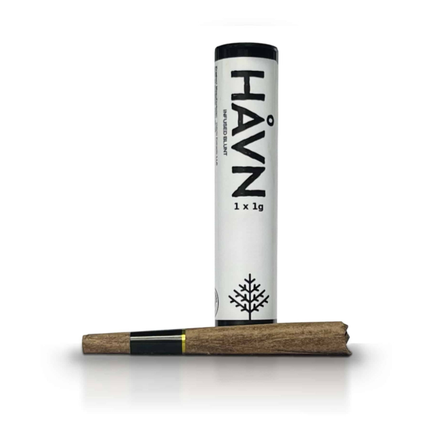 Photograph of product: HAVN White Widow 1g au chocolat Infused Preroll