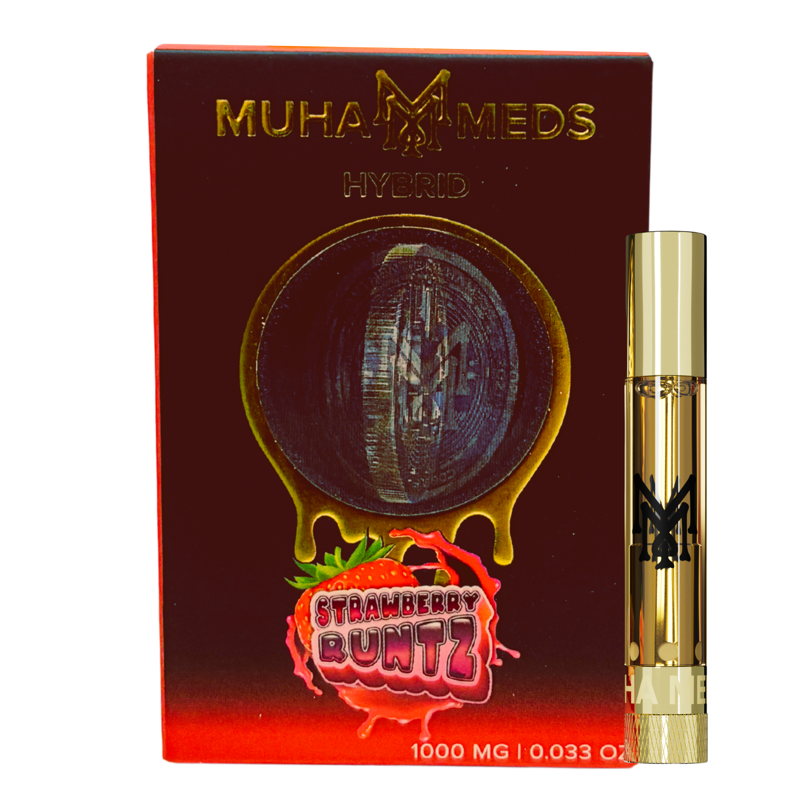 Photograph of product: Muha Meds | Strawberry Runtz Distillate Cart