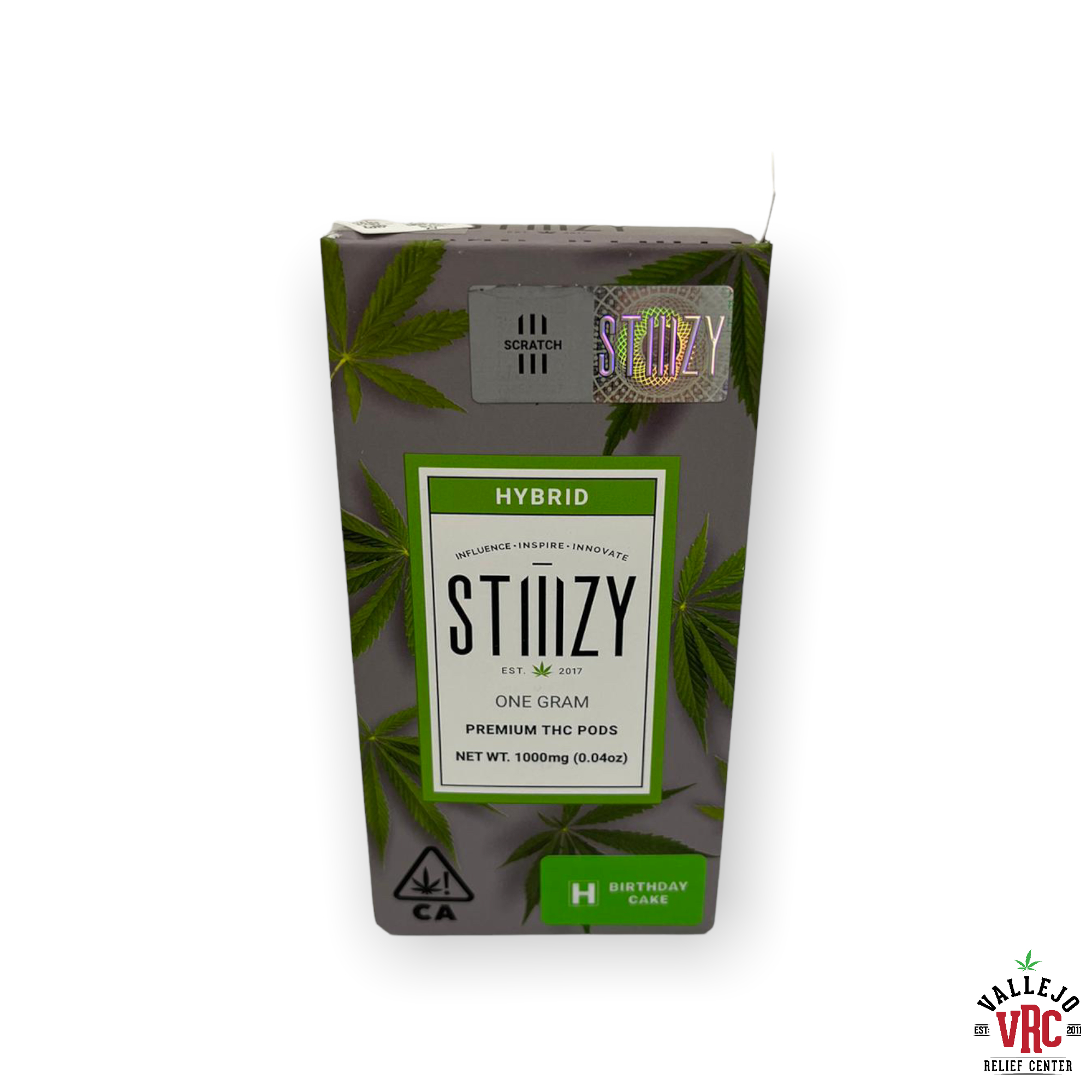 Photograph of product: BIRTHDAY CAKE POD - 1.0G