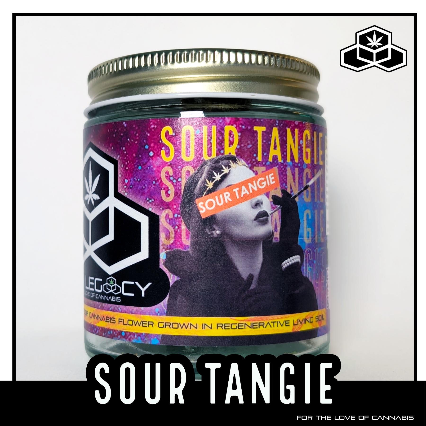 Photograph of product: Sour Tangie Jar! - 3.5g