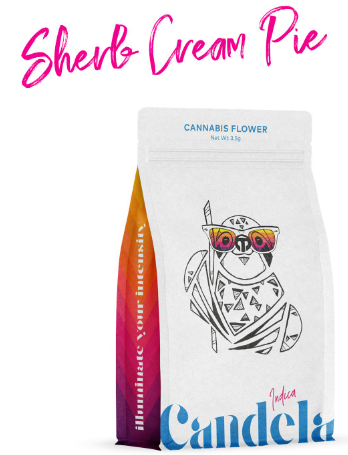Photograph of product: Candela - Sherb Cream Pie - 3.5g Pre-pack
