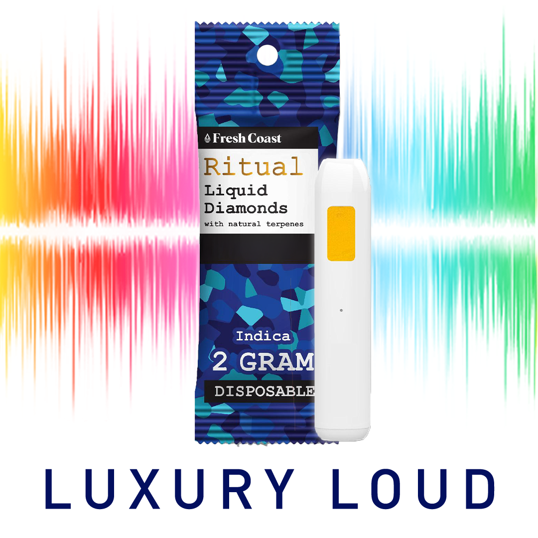 Photograph of product: Ritual | Black Lime | 2g Diamonds+Sauce Disposable