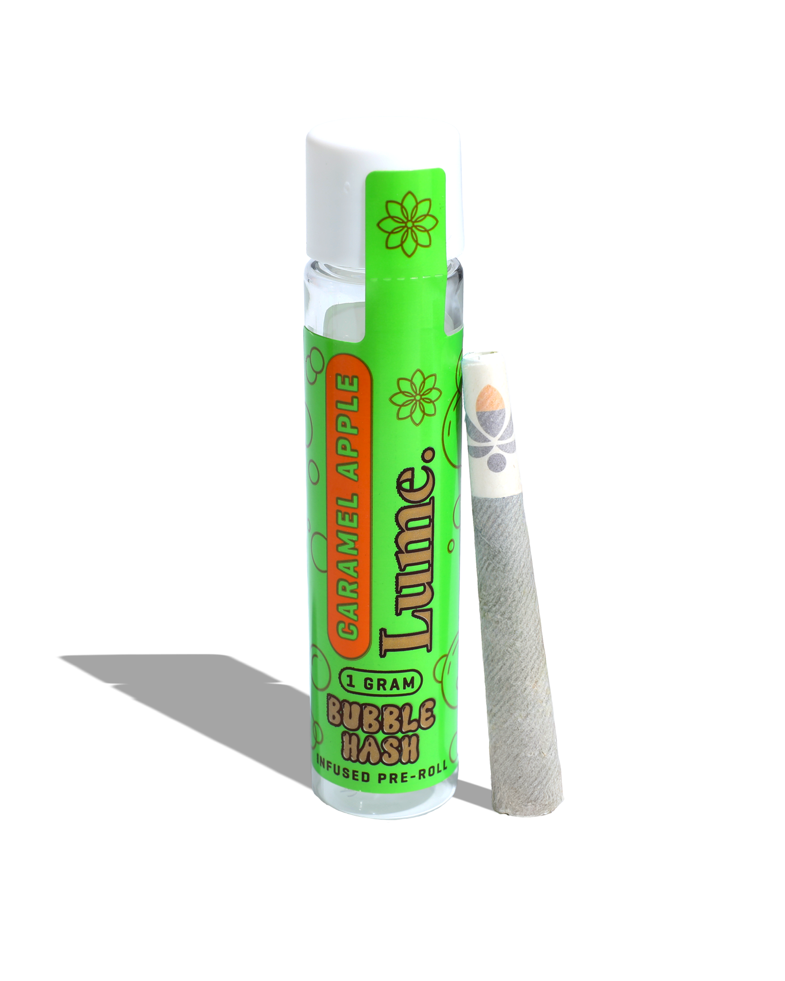 Photograph of product: CARAMEL APPLE BUBBLE au chocolat INFUSED PREROLL 1G
