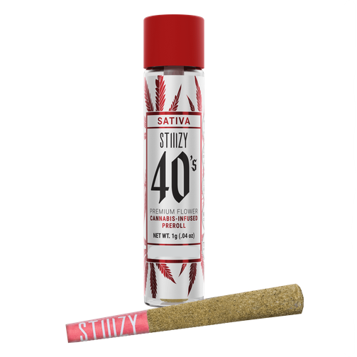 Photograph of product: 40's Strawberry Cough Preroll