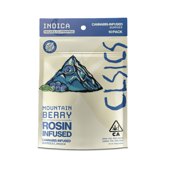 Photograph of product: CLSICS | LRO Gummies 100mg | I | Mountain Berry