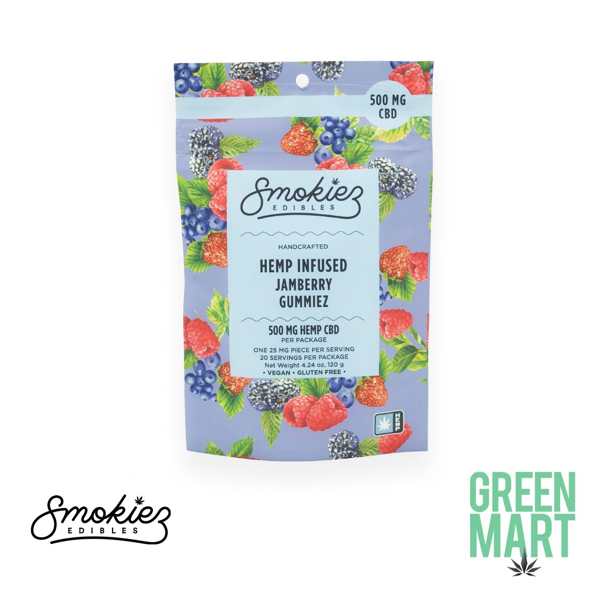 Photograph of product: Smokiez - Sour Peach - 10Pk