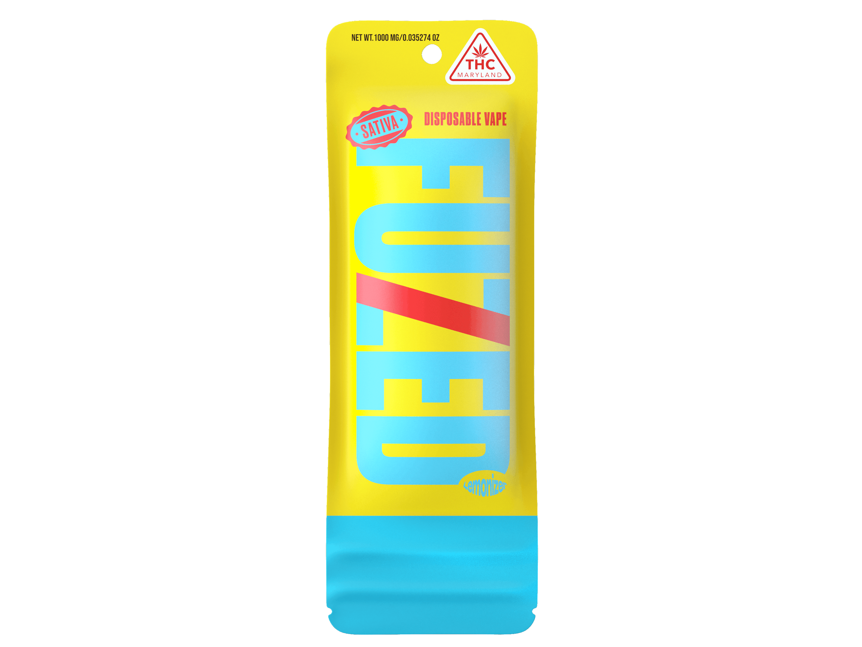 Photograph of product: Fuzed Disposable (1g) Lemonizer