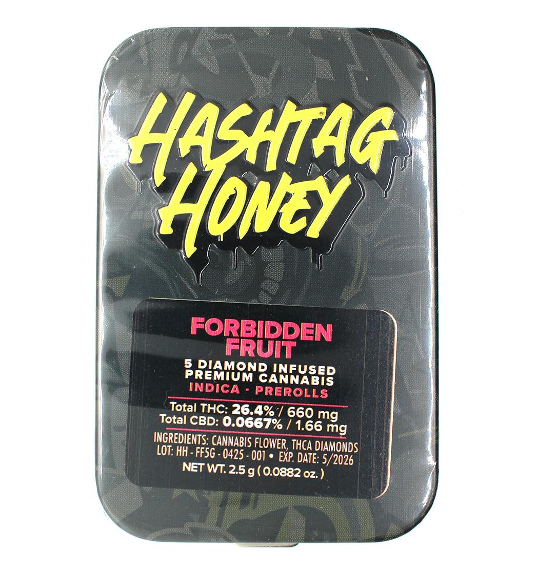 Photograph of product: au chocolattag Honey | Forbidden Fruit | Pre Roll | 5-Pack