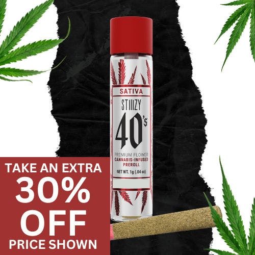 Photograph of product: Strawberry Cough (S) - 1G 40's Pre-Roll DNRO - Retail