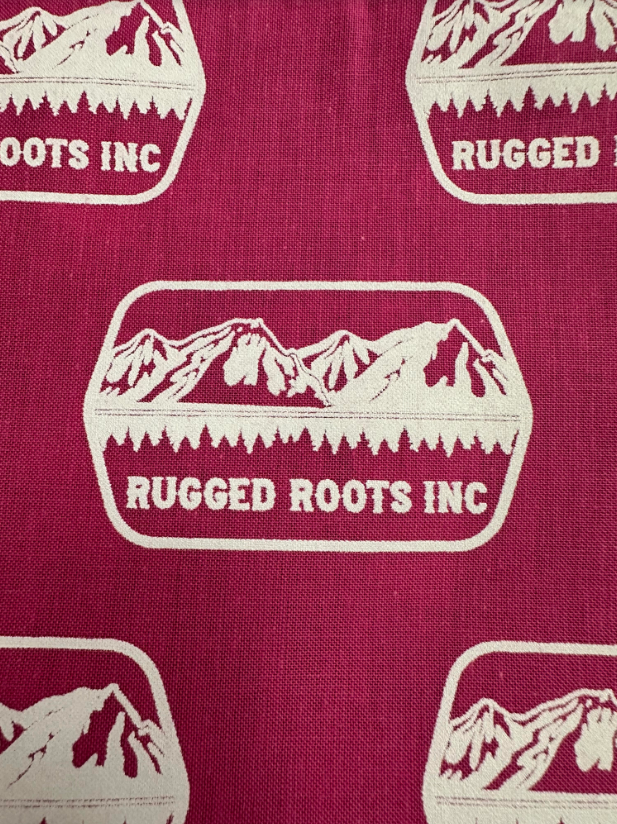 Photograph of product: Rugged Roots | Pink Bandana