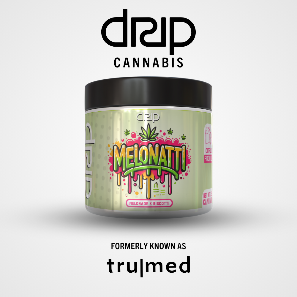 Photograph of product: (DRIP) Top-Shelf Flower 7g (Melonatti)