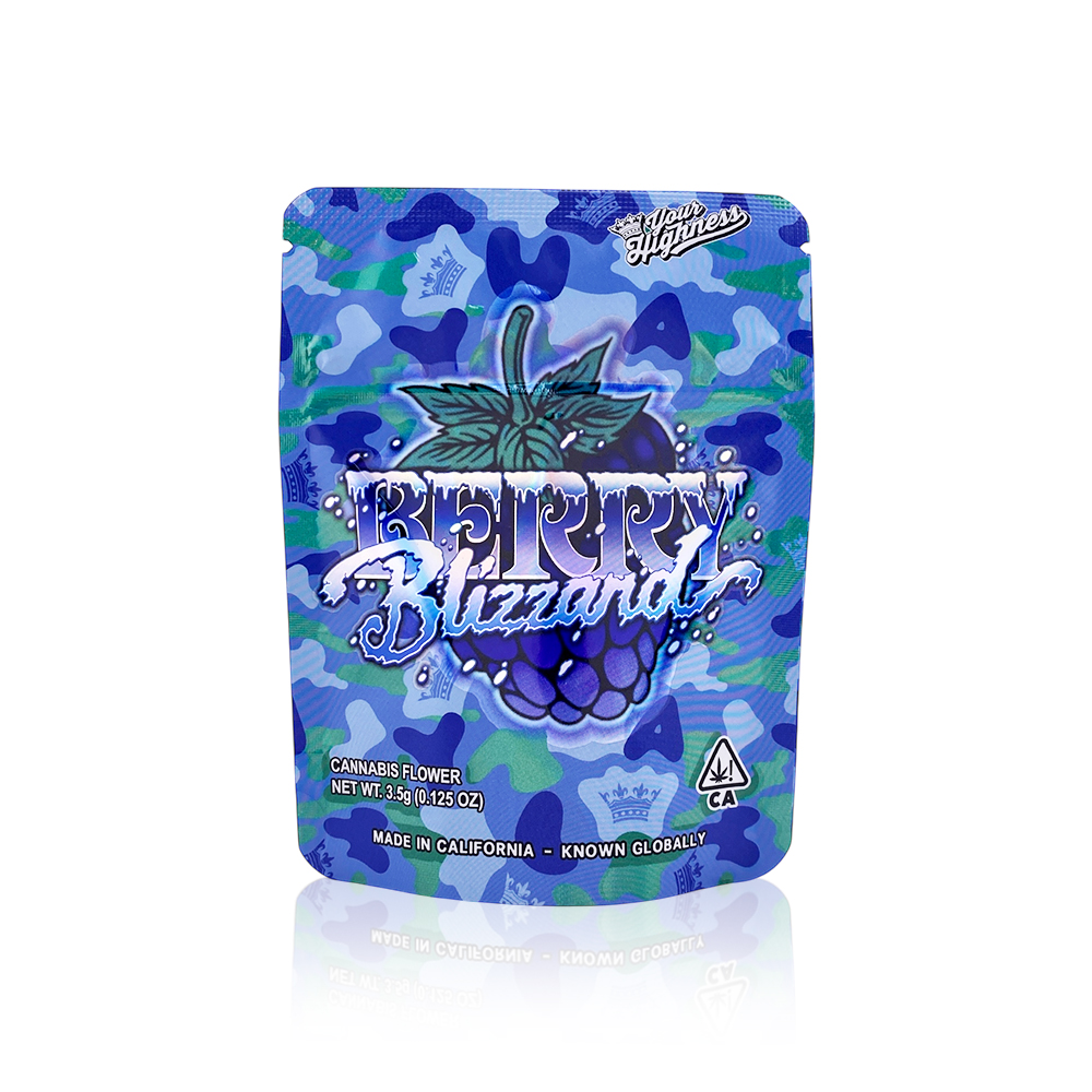 Photograph of product: YOUR HIGHNESS - Flower - Berry Blizzard - 3.5G