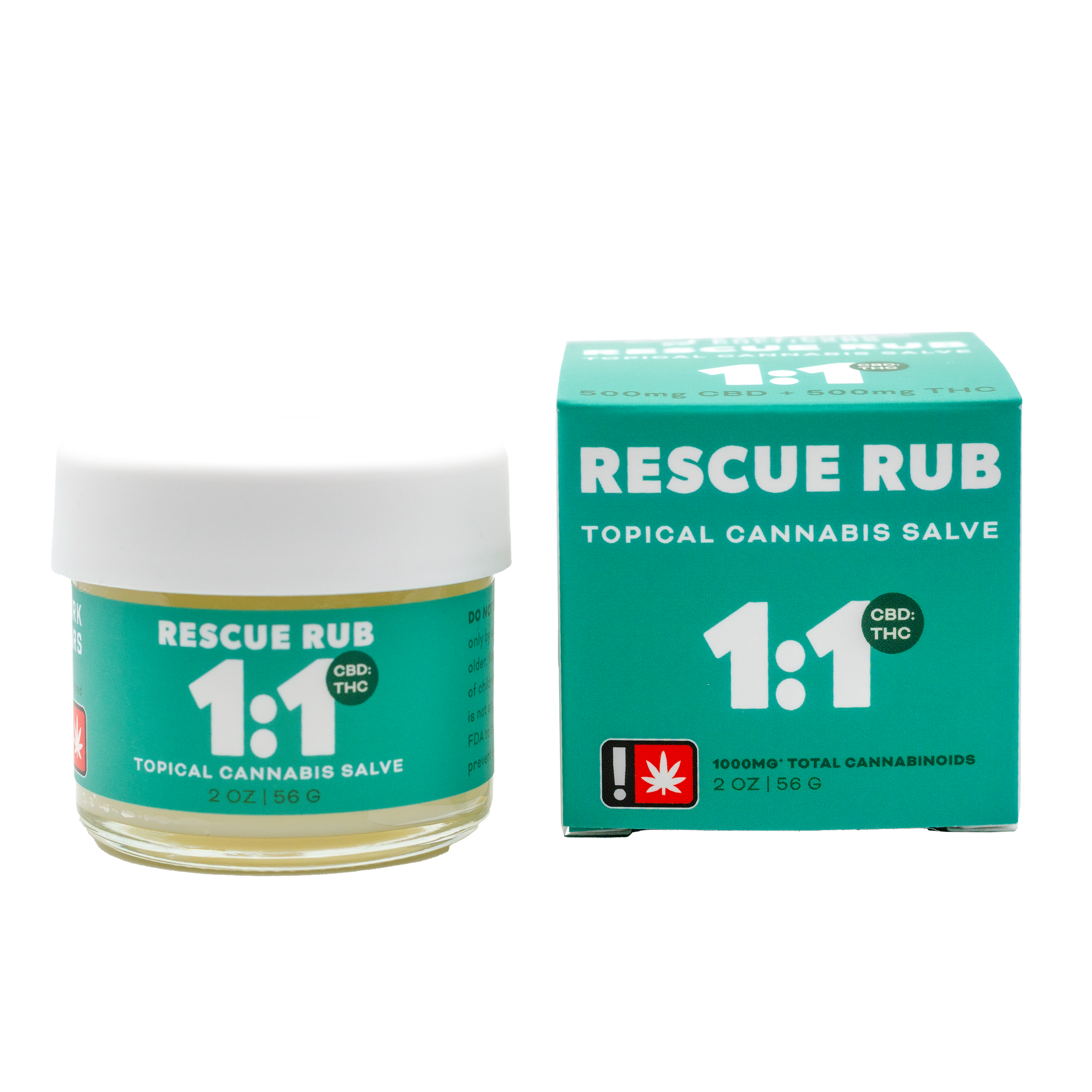 Photograph of product: 1:1 Rescue Rub 2oz