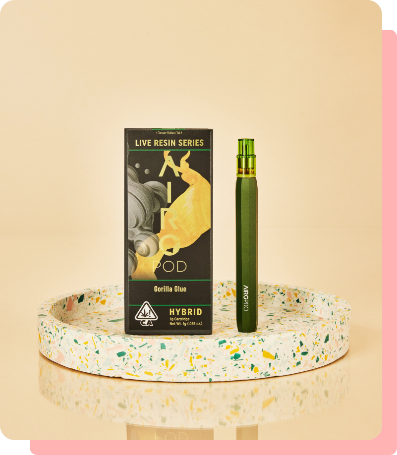 Photograph of product: AiroX | 1g Live Resin AIO | Diesel Cake (S)