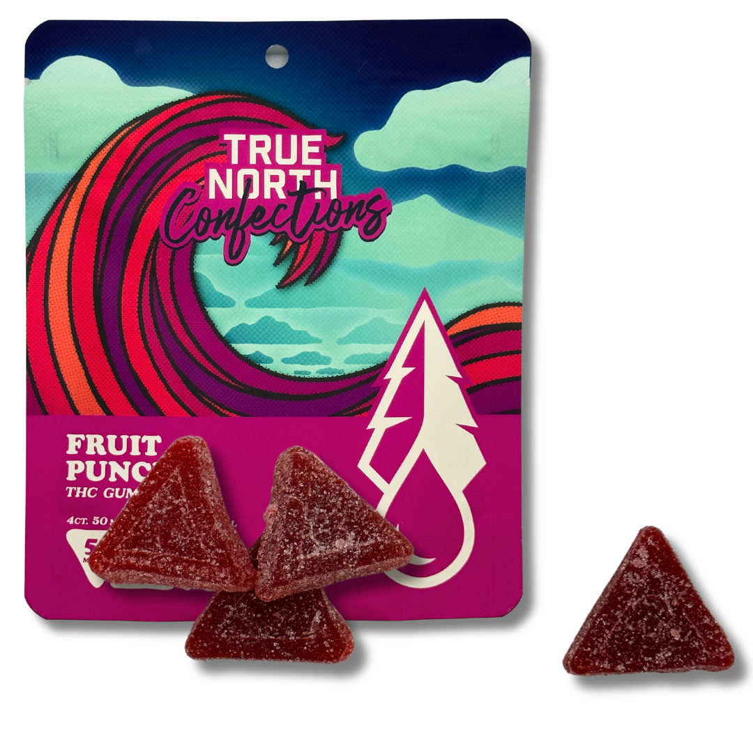 Photograph of product: True North - Fruit Punch - 4pk - 200mg