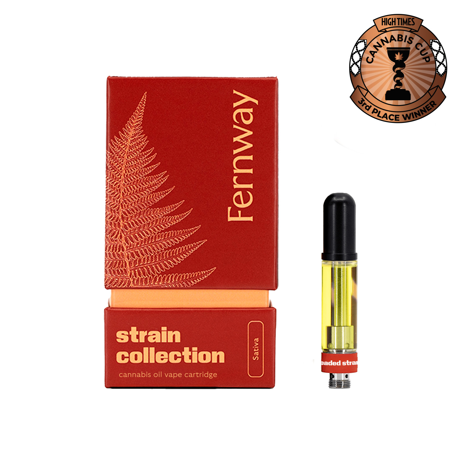Photograph of product: Fernway | Red Headed Stranger | Vape Cartridge 510