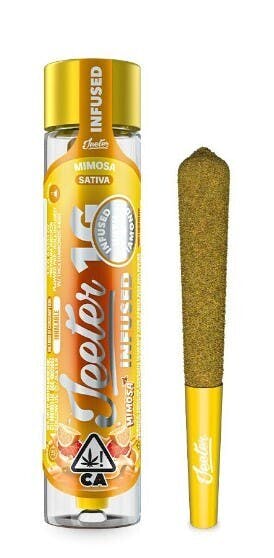 Photograph of product: Jeeter 1g Mimosa Infused Preroll