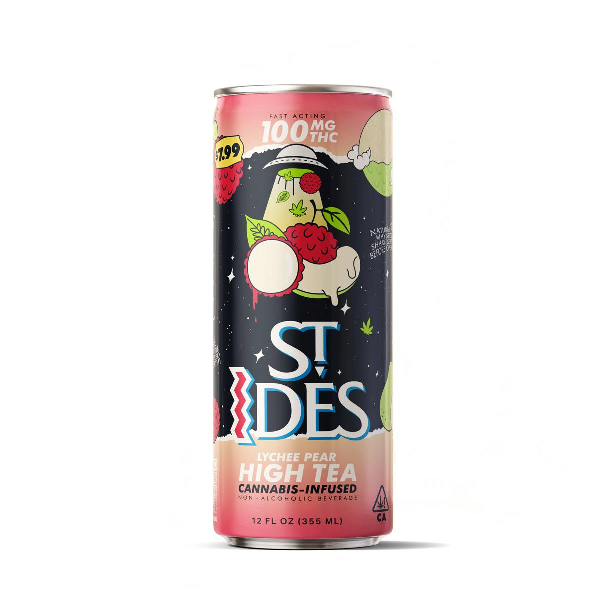 Photograph of product: PEAR LYCHEE TEA (100MG)