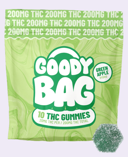 Photograph of product: Goody Bag - Green Apple (200mg)