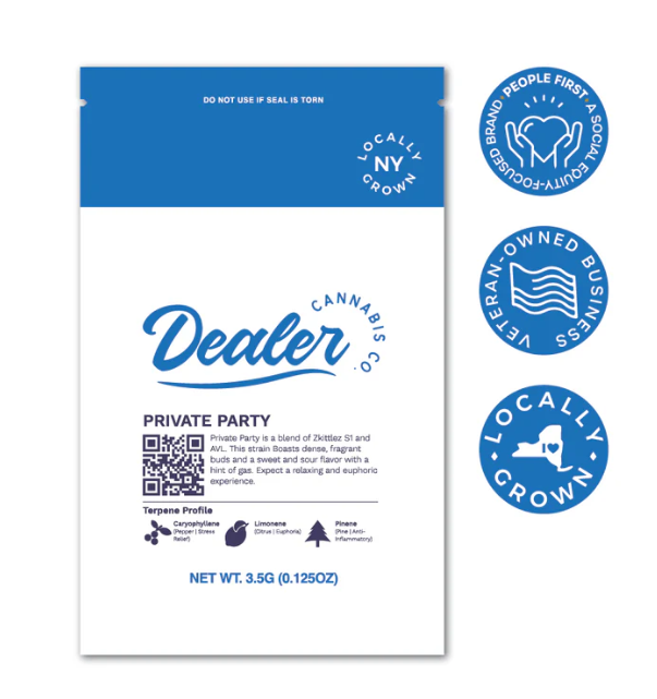 Photograph of product: Private Party | 3.5g