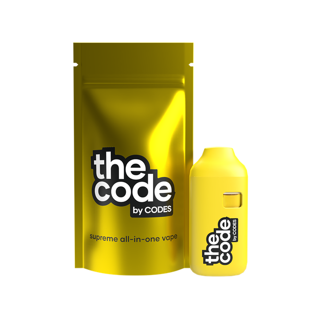 Photograph of product: Codes: The Code Vape | Mango Cream | All-In-One | 1g