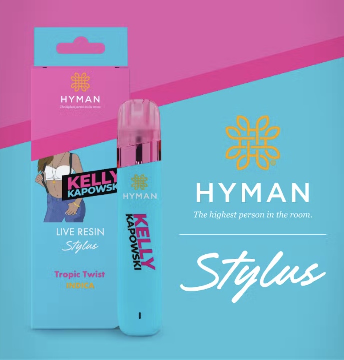 Photograph of product: HYMAN: Kelly Kapowski 1G Live Resin Stylus
