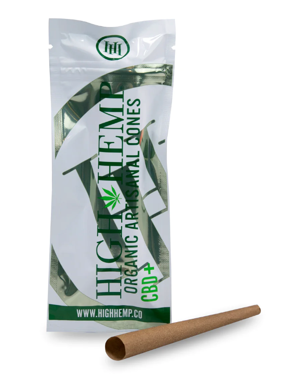 Photograph of product: High Hemp - Organic Hemp Cones | 2pk
