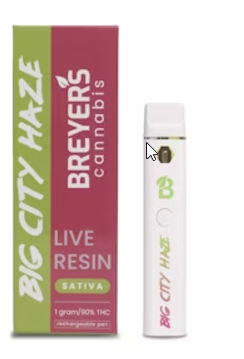 Photograph of product: Breyers Oui'd Big City Haze Vape