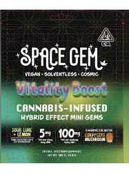 Photograph of product: Space Gem - Hybrid Sweet Effect Mini Gems 20pk 100mg TH-oui - 