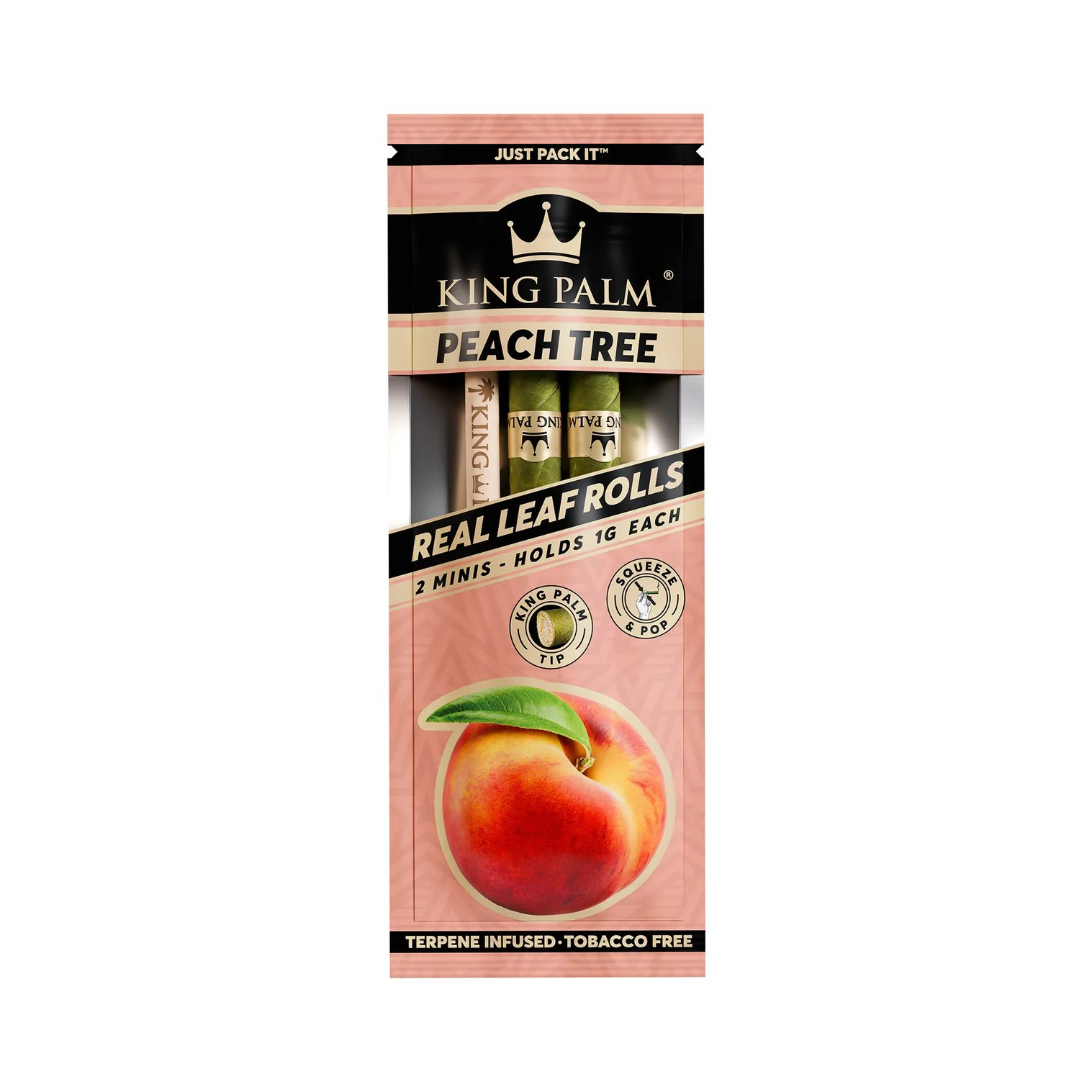 Photograph of product: King Palm Mini Size - Peach Tree 2pk