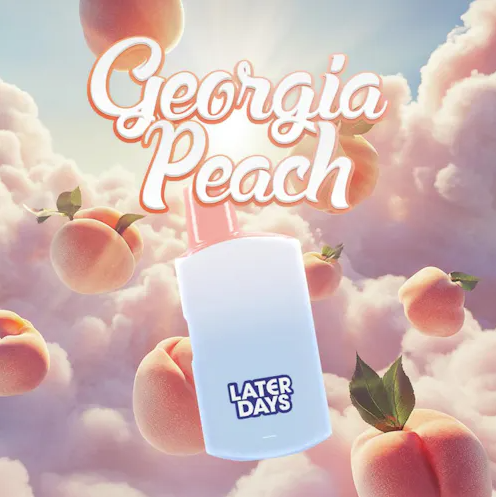 Photograph of product: Later Days | Georgia Peach Disposable .85g