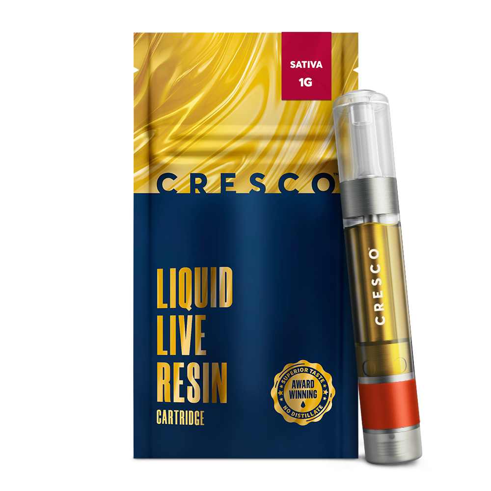 Photograph of product: Live Resin Cartridge | Cresco | Rollins